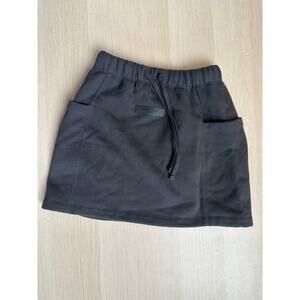Fear of God Essentials Black Sweat Skirt - Size XS